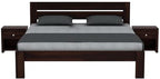 Ambica Woodmart Sheesham wood bed in brown finish, photo 3