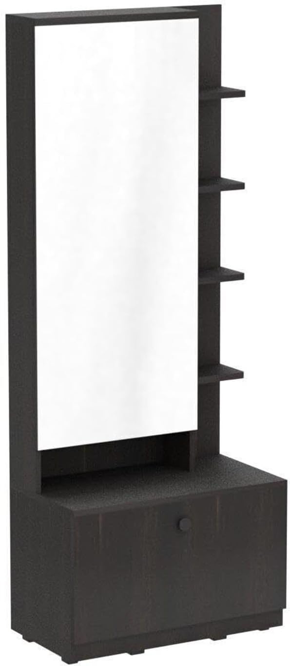 Mamon Wood Decor Solid Wood Dressing Table – Walnut Brown