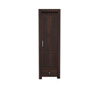Mamon Wood Decor Wooden Single Door Wardrobe Organizer for Storage