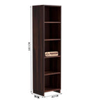 Mamon Wood Decor Sheesham Wood Multipurpose Book Shelf – Natural Brown