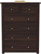 Dark Walnut | Ambica Woodmart Sheesham wood chest of drawers, dark walnut, photo 9