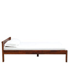 Ambica Woodmart Sheesham wood bed in brown finish, photo 3