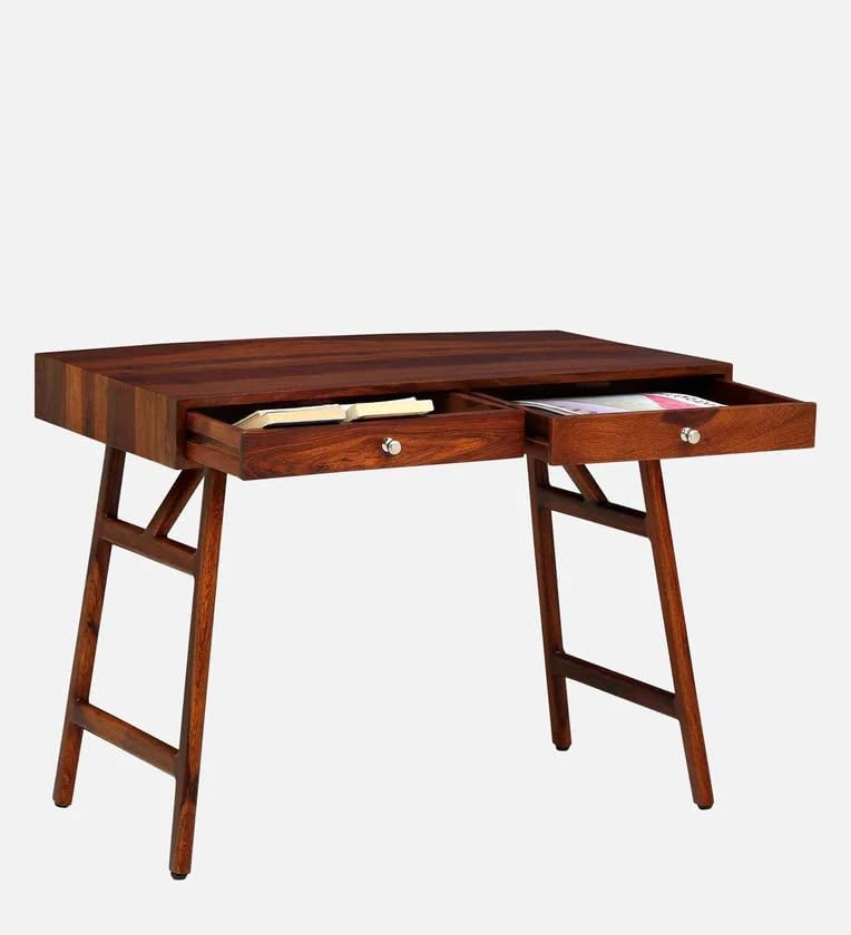 Ambica Woodmart Sheesham wood study table in honey finish, photo 2