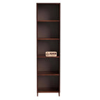 Mamon Wood Decor Sheesham Wood Multipurpose Book Shelf – Natural Brown