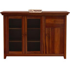 Mamon Wood Decor Sheesham Wood Sideboard – Brown Cherry