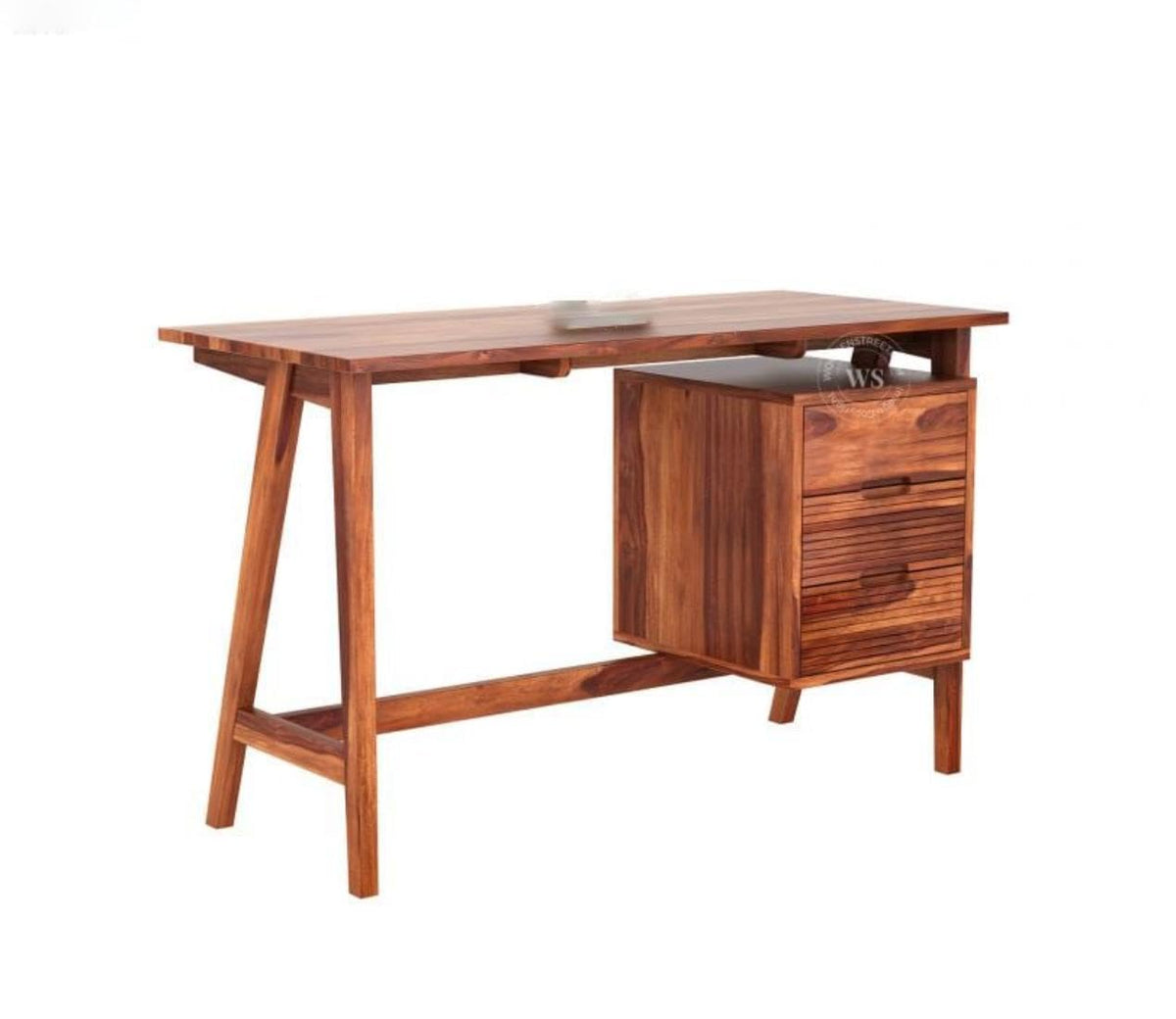 Ambica Woodmart Sheesham Wood Study Table with Drawer Storage