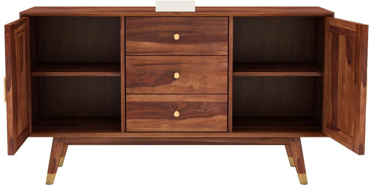 Honey | Ambica Woodmart Sheesham wood chest of drawers, honey, photo 9