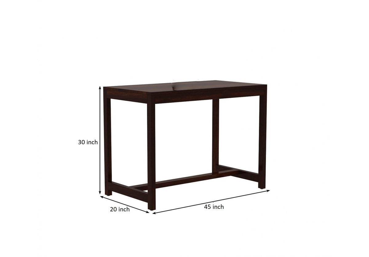Walnut | Ambica Woodmart Sheesham wood study table, walnut, photo 9