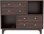 Walnut | Ambica Woodmart Sheesham wood chest of drawers, walnut, photo 3