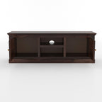 Mamon Wood Decor Woodcrony Davis Solid Sheesham Wood Tv Cabinet with 2