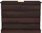 Walnut | Ambica Woodmart Sheesham wood chest of drawers, walnut, photo 6