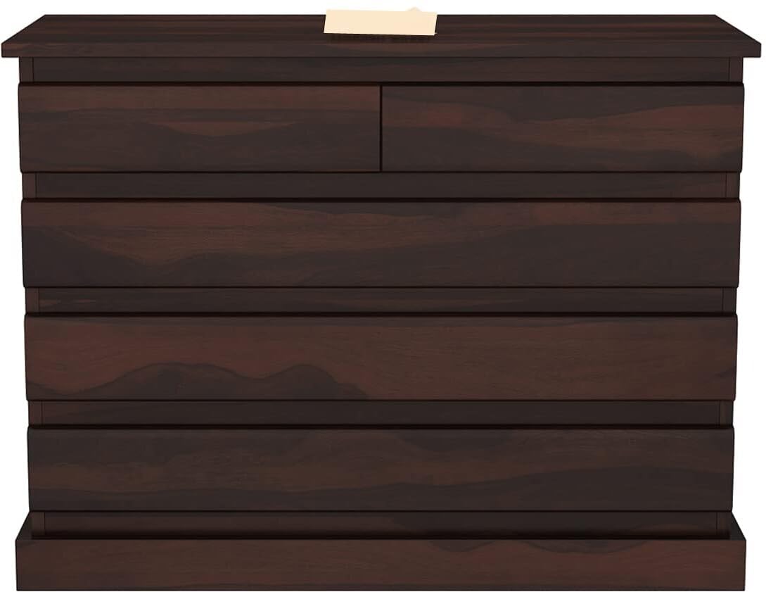 Walnut | Ambica Woodmart Sheesham wood chest of drawers, walnut, photo 6