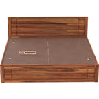 Mamon Wood Decor Solid Sheesham Wood Bed Without Storage – King Size
