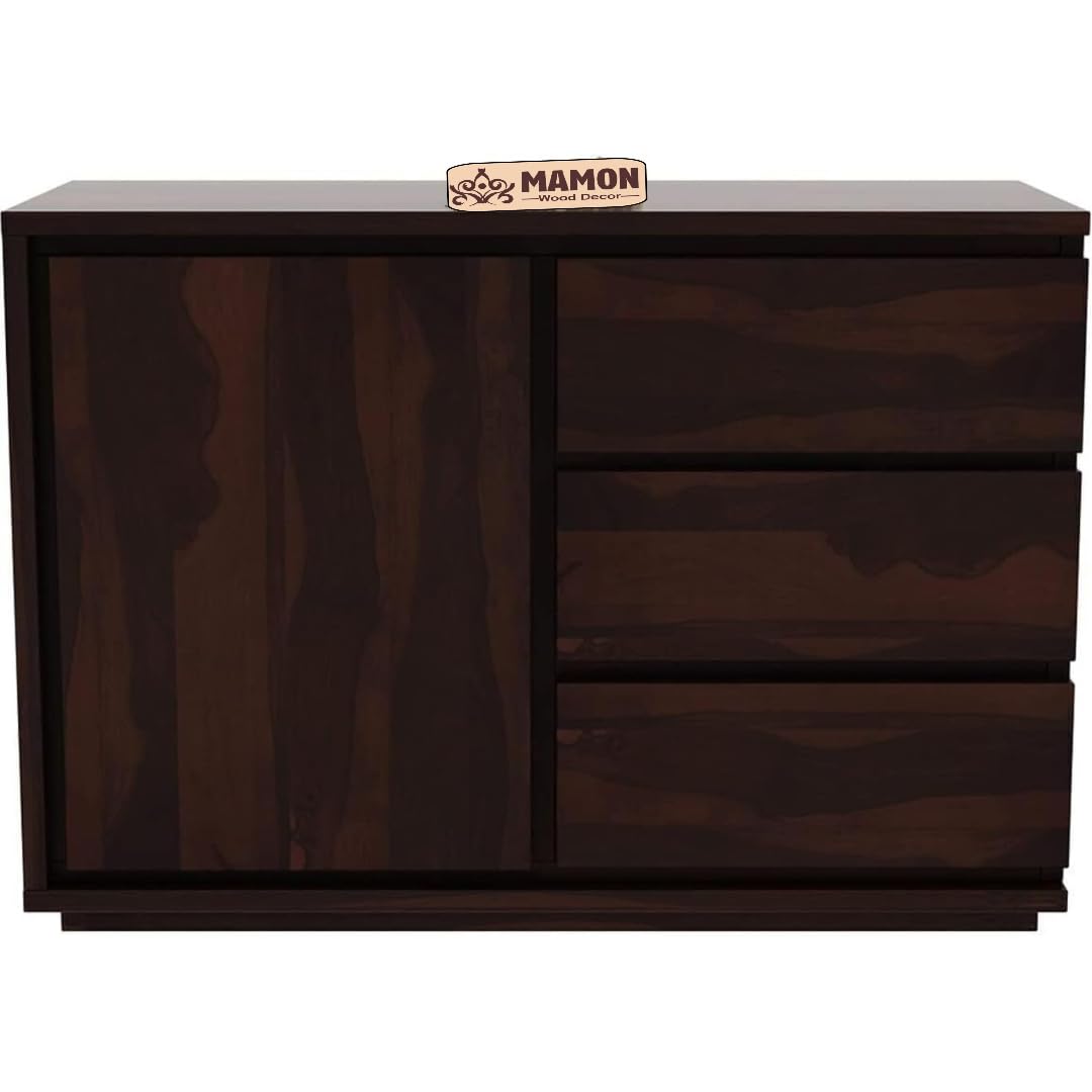 Mamon Wood Decor Sheesham Wood Sideboard – Teak Brown