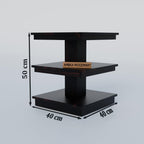 Walnut | Ambica Woodmart Sheesham wood bedside table, walnut, photo 7