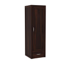 Mamon Wood Decor Solid Sheesham Wood Single Door Wardrobe with 1