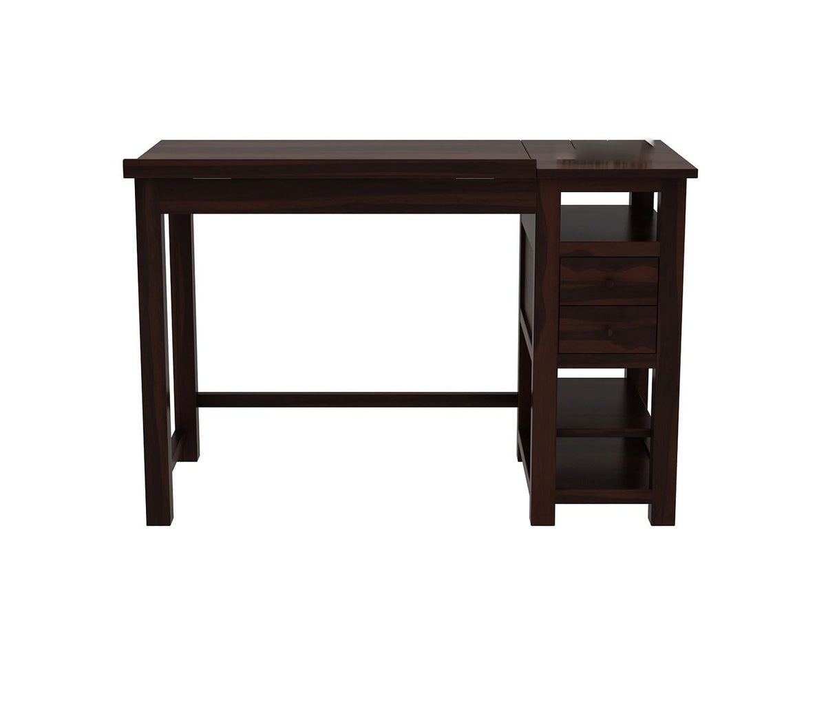 Walnut | Ambica Woodmart Sheesham wood study table, walnut, photo 2