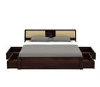 Dark Walnut | Ambica Woodmart Sheesham wood bed, dark walnut, photo 22