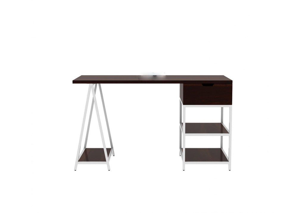 Walnut | Ambica Woodmart Sheesham wood study table, walnut, photo 5