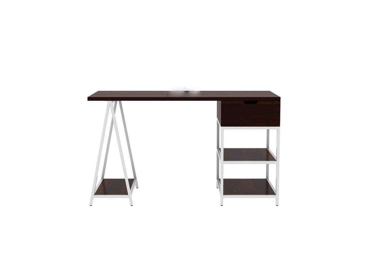 Walnut | Ambica Woodmart Sheesham wood study table, walnut, photo 5