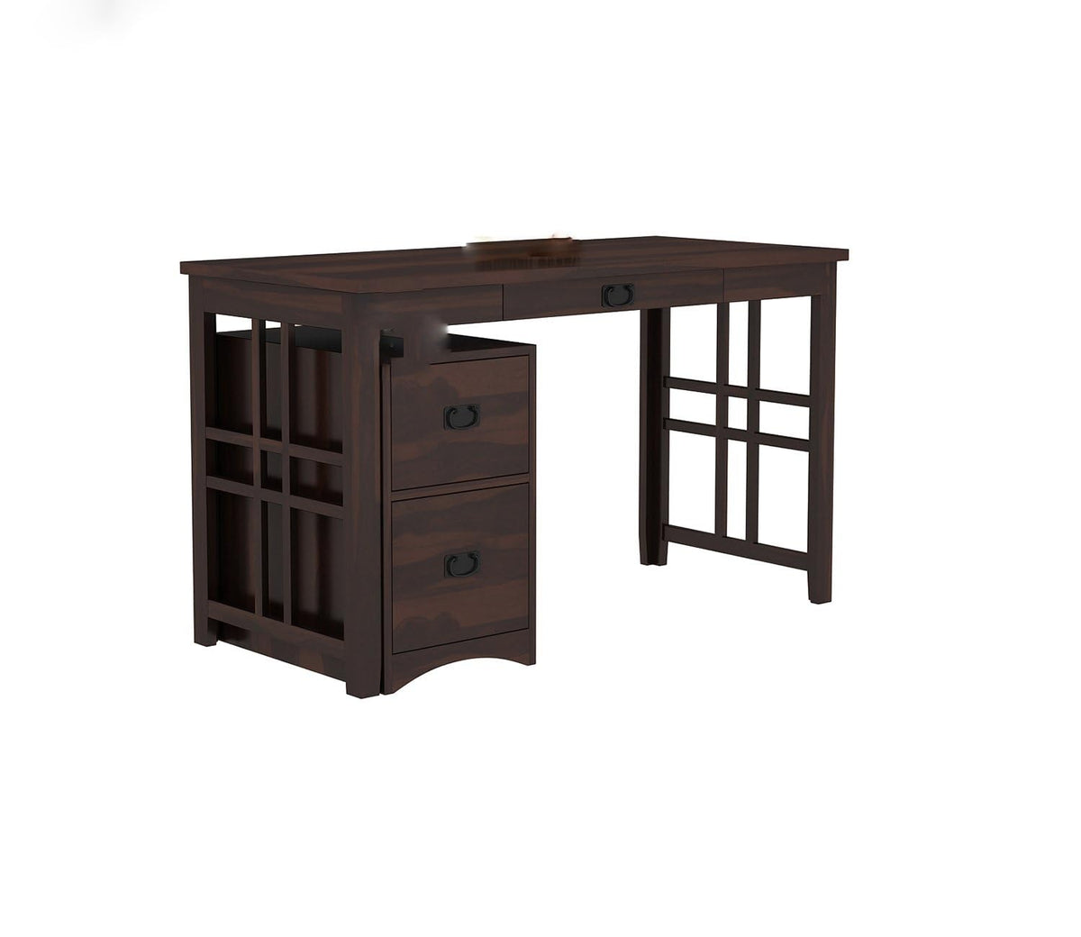 Ambica Woodmart Sheesham wood study table in honey finish, photo 3