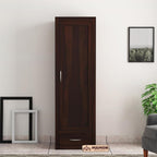 Mamon Wood Decor Woodcrony Solid Sheesham Wood Single Door Wardrobe