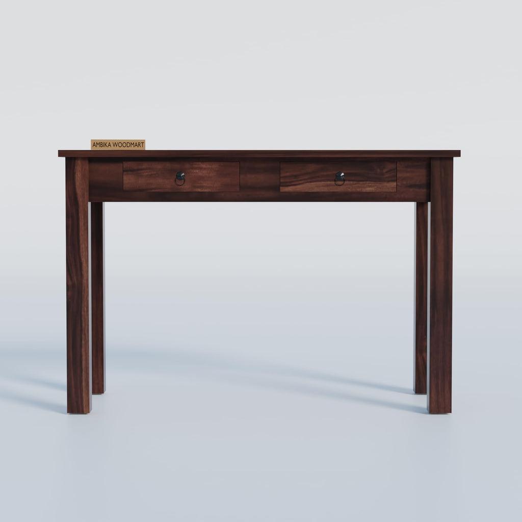 Ambica Woodmart Sheesham wood study table in walnut finish, photo 5