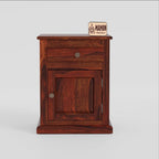 Mamon Wood Decor Sheesham Wood Bedside Table – Design 8