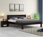 Ambica Woodmart Sheesham wood bed in brown finish, photo 1