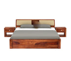 Natural | Ambica Woodmart Sheesham wood bed, natural, photo 28