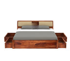 Natural | Ambica Woodmart Sheesham wood bed, natural, photo 31