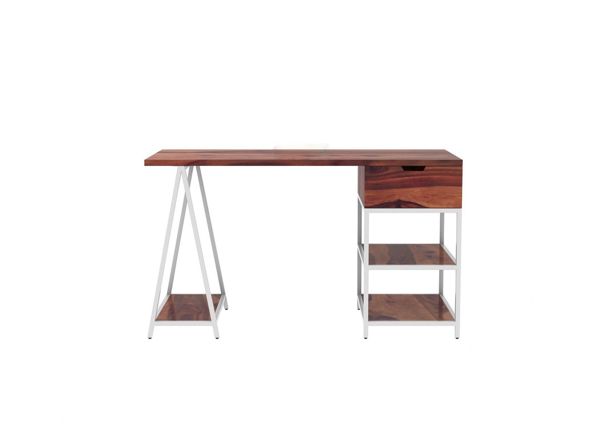 Teak | Ambica Woodmart Sheesham wood study table, teak, photo 10