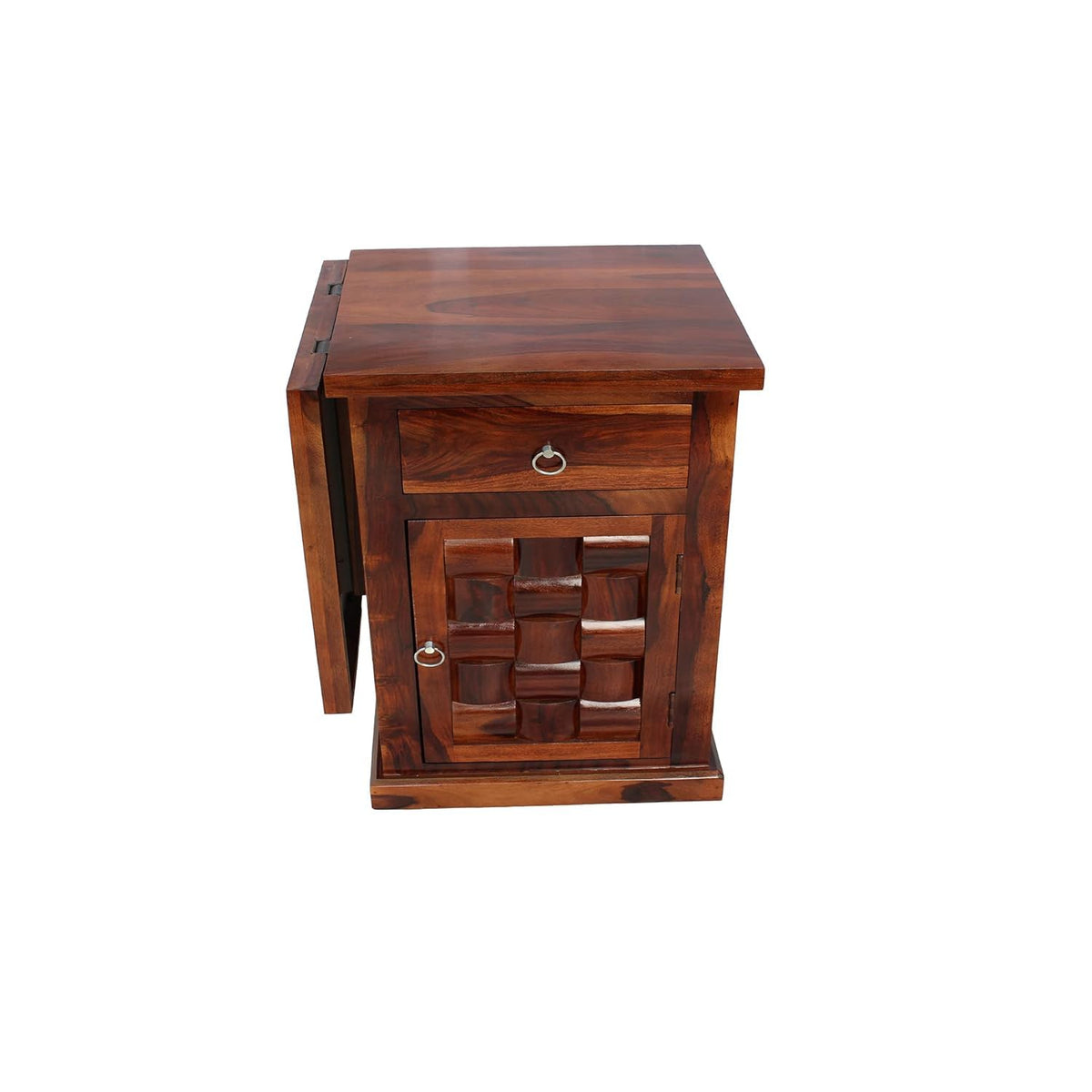 Ambica Woodmart Sheesham wood study table in natural honey finish, photo 3