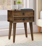 Mamon Wood Decor Sheesham Wood Bedside Table – Design 15