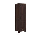 Mamon Wood Decor Wooden Single Door Wardrobe Organizer for Storage