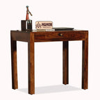Mamon Wood Decor Solid Sheesham Wood Study Table with Drawer