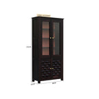 Ambica Woodmart Sheesham wood wardrobe in dark walnut finish, photo 2