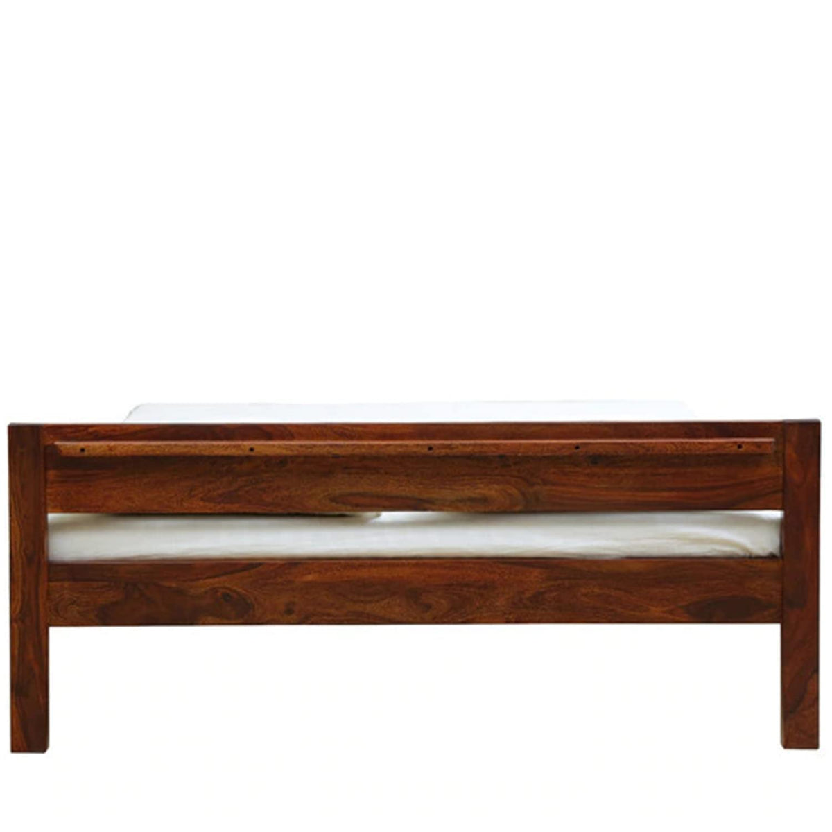 Ambica Woodmart Sheesham wood bed in brown finish, photo 6