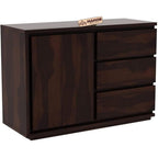 Mamon Wood Decor Sheesham Wood Sideboard – Teak Brown
