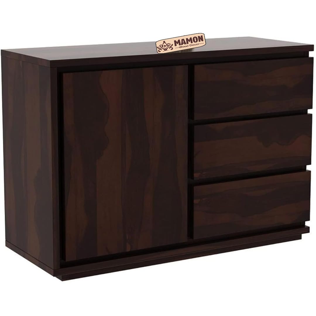Mamon Wood Decor Sheesham Wood Sideboard – Teak Brown