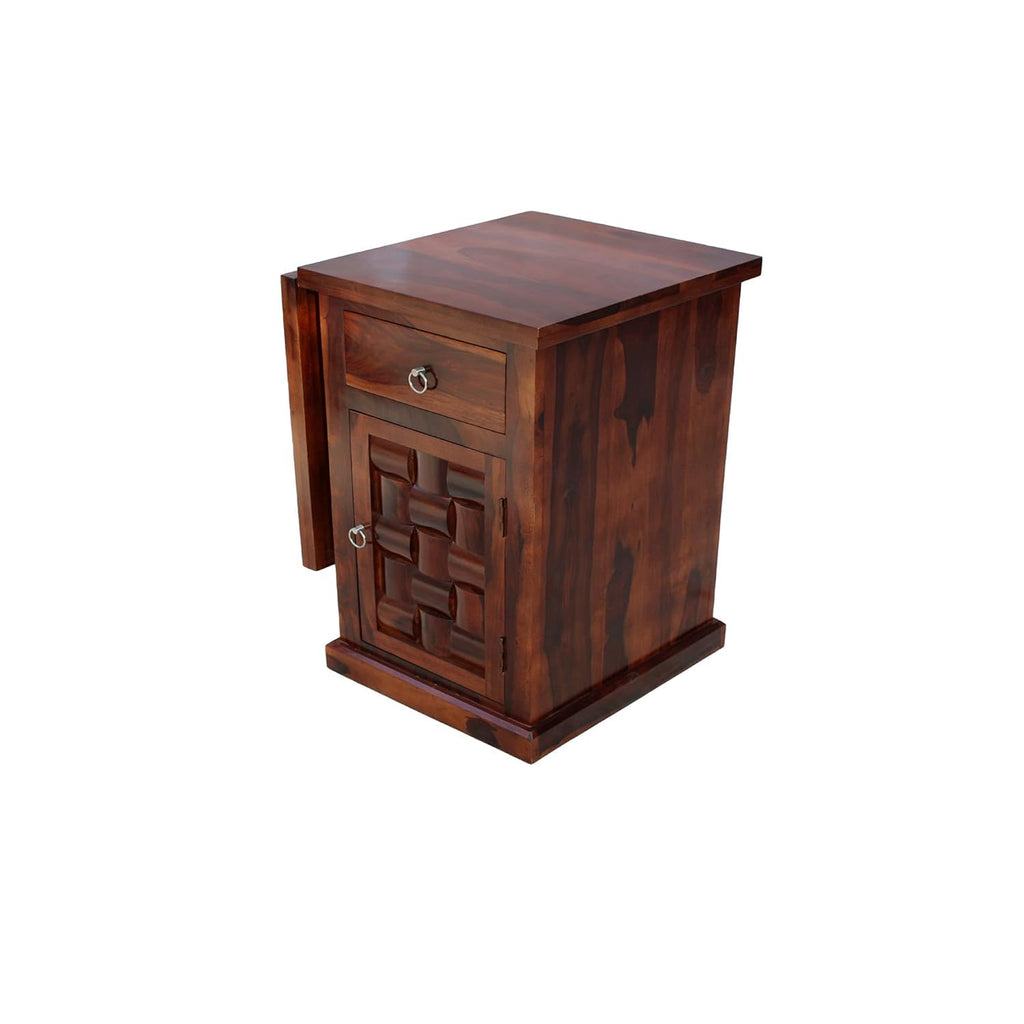 Ambica Woodmart Sheesham wood study table in natural honey finish, photo 5