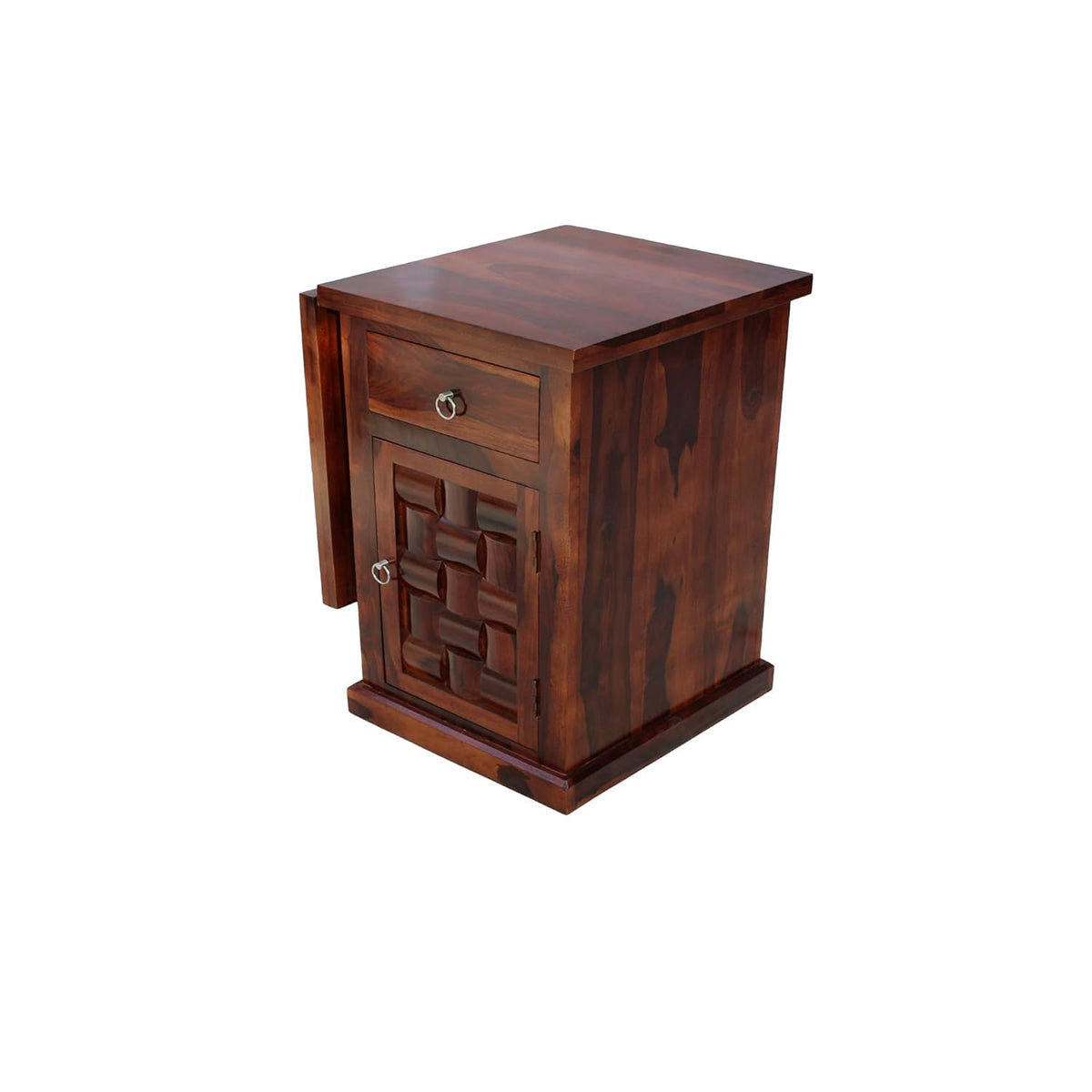 Ambica Woodmart Sheesham wood study table in natural honey finish, photo 5