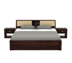Dark Walnut | Ambica Woodmart Sheesham wood bed, dark walnut, photo 19