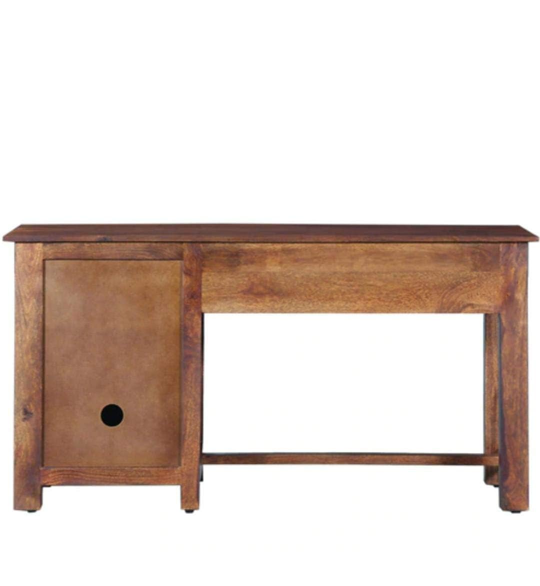 Ambica Woodmart Sheesham wood study table in natural finish, photo 3
