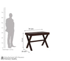 Walnut | Ambica Woodmart Sheesham wood study table, walnut, photo 9