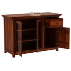 Mamon Wood Decor Sheesham Wood Sideboard – Brown Cherry