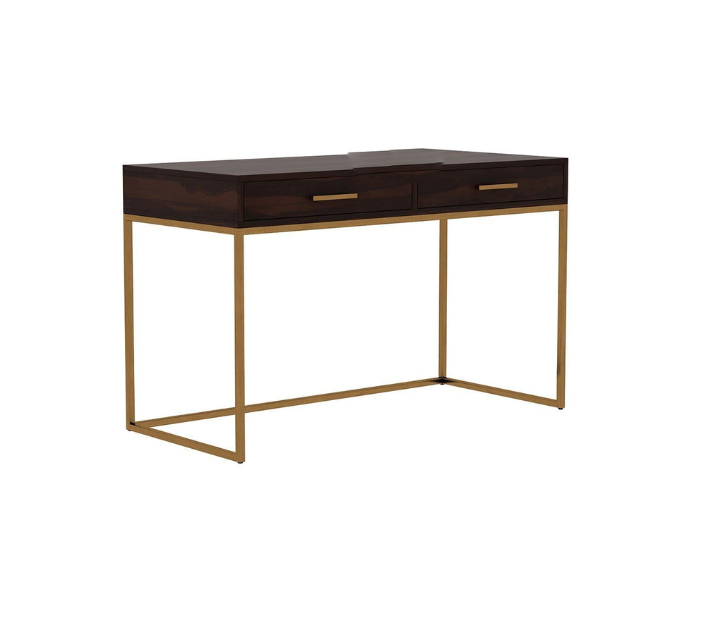 Ambica Woodmart Sheesham wood study table in brown finish, photo 5