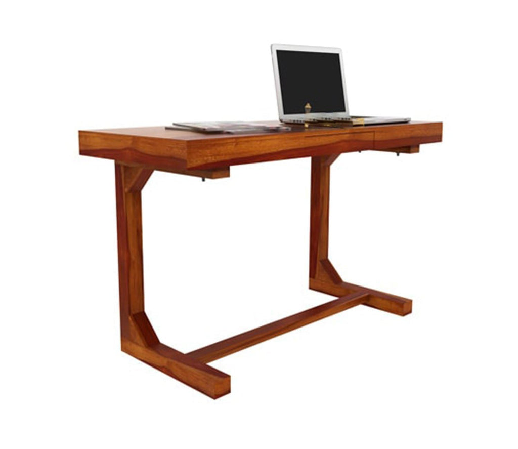 Ambica Woodmart Sheesham wood study table in brown finish, photo 5
