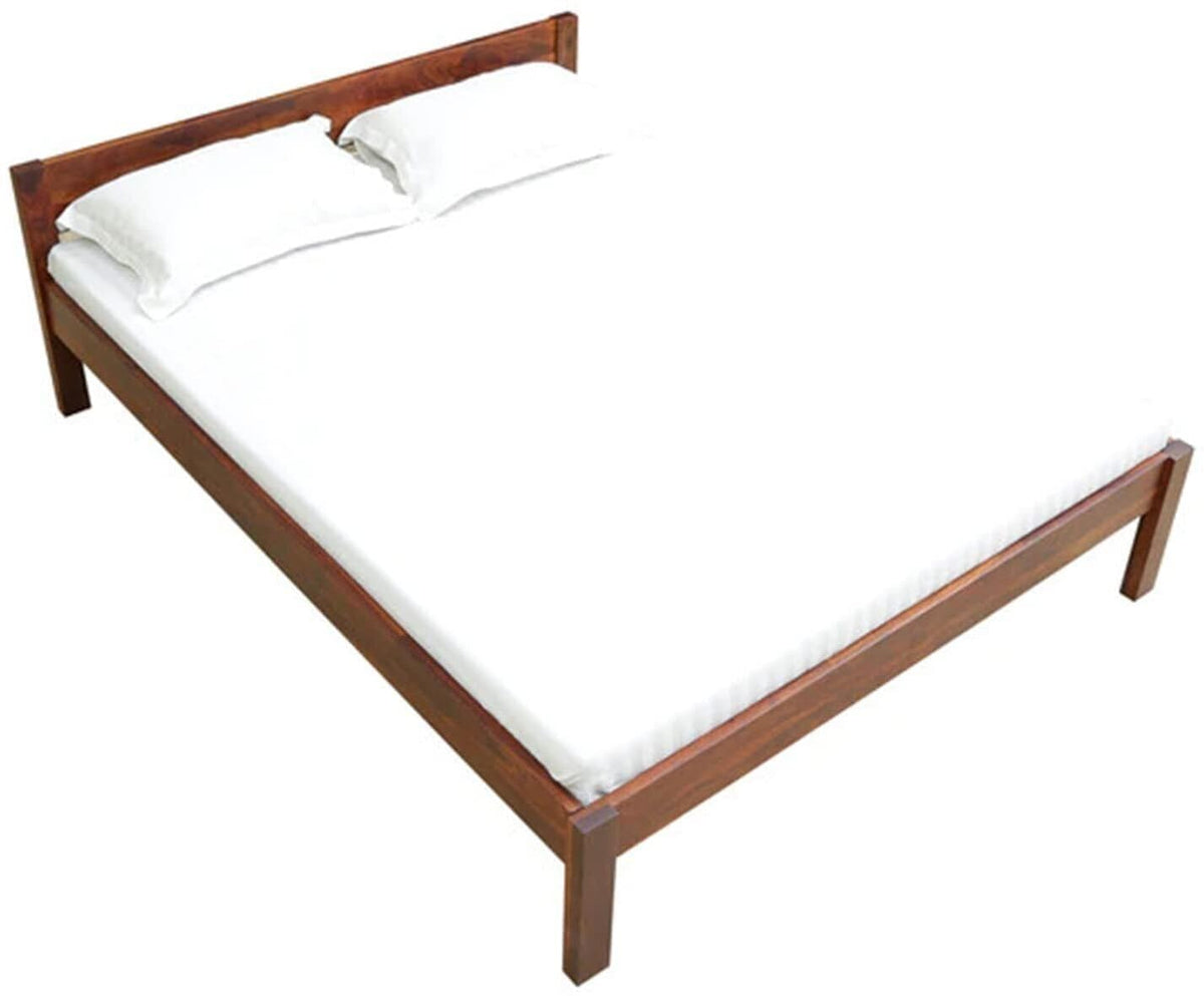 Ambica Woodmart Sheesham wood bed in brown finish, photo 5