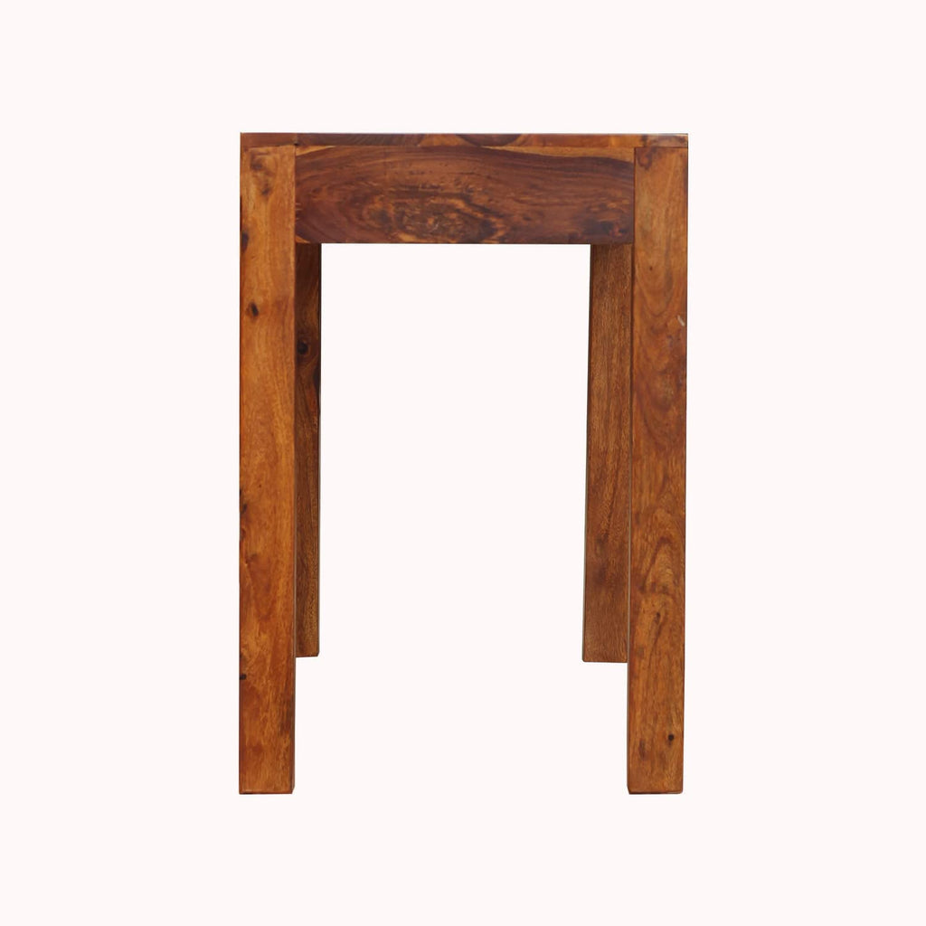 Ambica Woodmart Sheesham wood study table in natural honey finish, photo 5